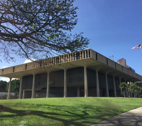 Hawaii State Capitol Exterior
