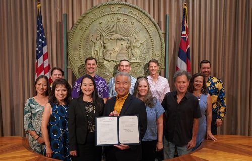 Photo of HI-CAP bill signing